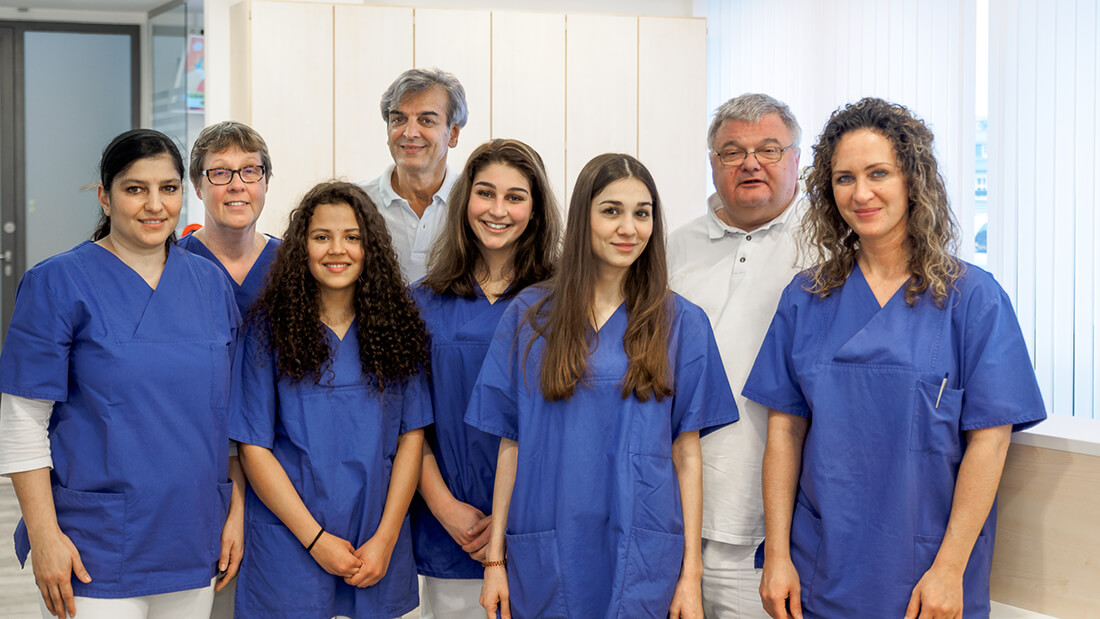 Die Praxis von Hausarzt Dr. Fürsch und Nephrologe Aazami Gilan in Königstein - unser Team